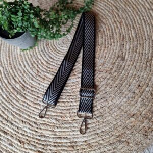Bag strap Zilver Grijs