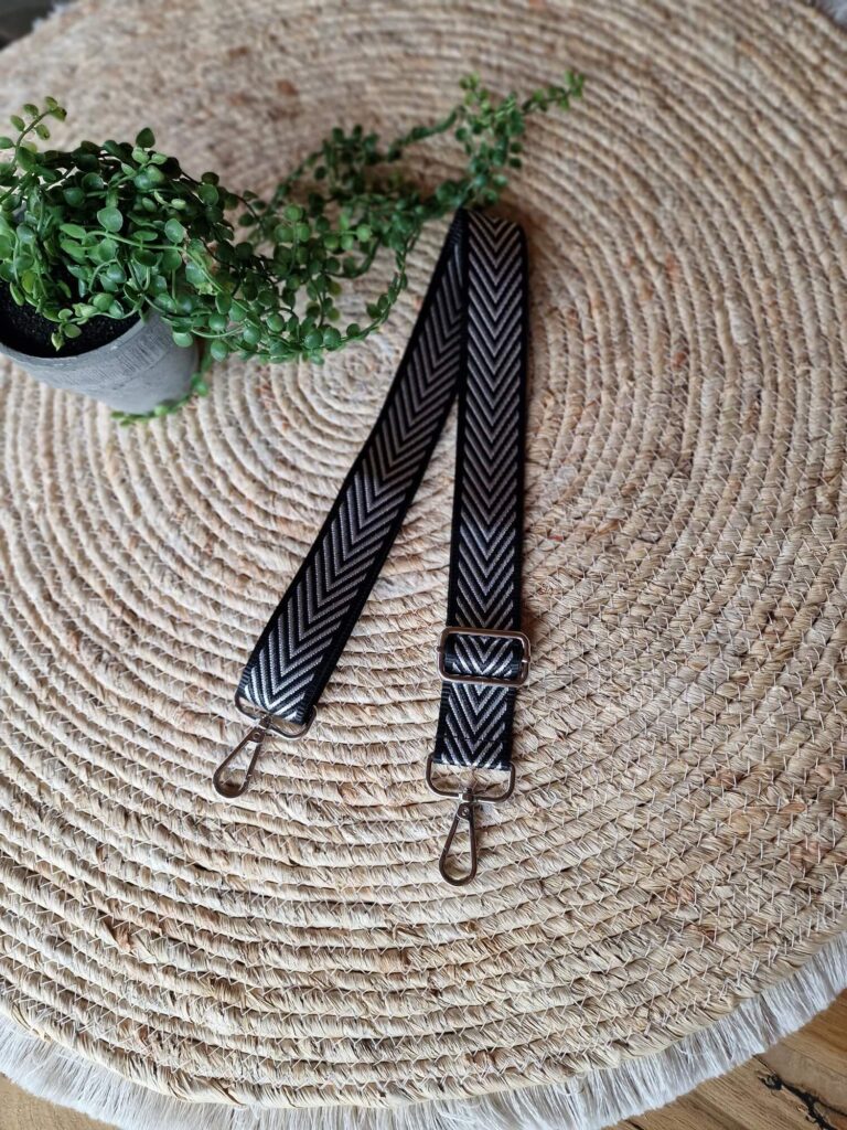 tassenriem zilver 1