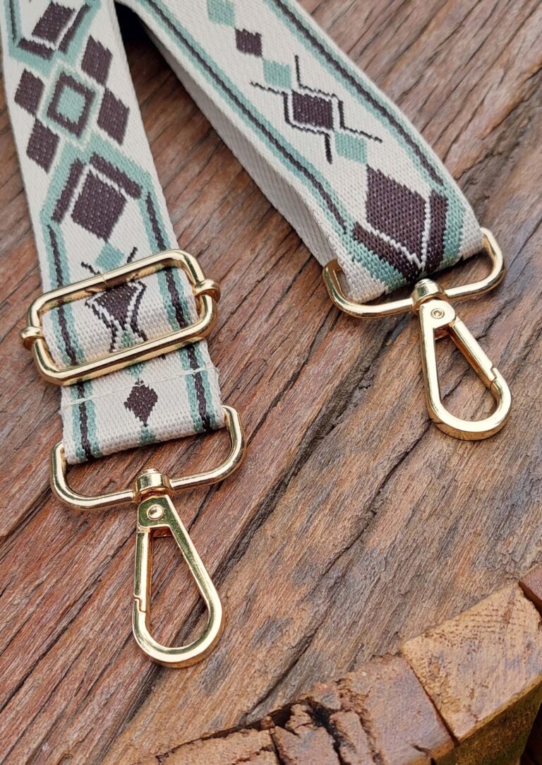 Bag strap - Indian Black Green