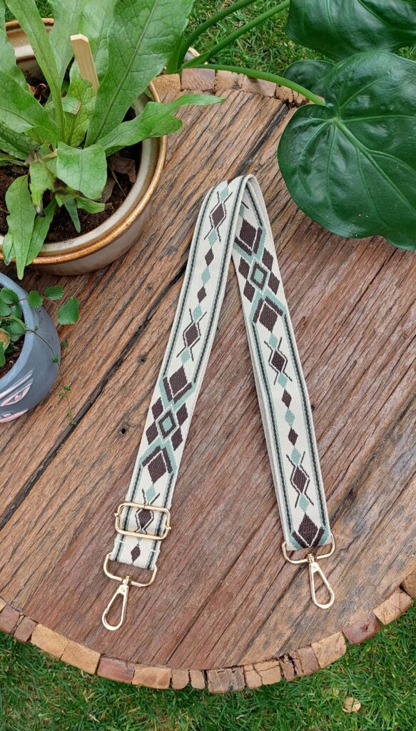 Bag strap - Indian Black Green