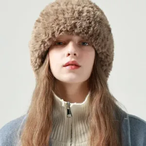 Luxe Fluffy Beany Beige