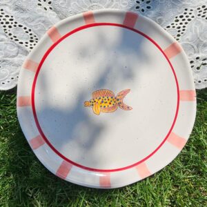 Dinerbord Vis Geel – Ø26,5 cm
