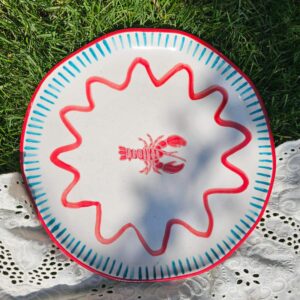 Dinerbord Kreeft 🦞– Ø26,5 cm