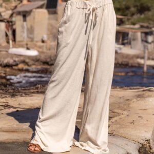 Badstof Lange Broek – Oversized | One Size | 100% Katoen