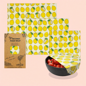 Bijenwas Wraps – Set van 3 🍋