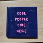 Tekst tegeltje Zero Waste Cool People