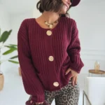 Cardigan Burgundy