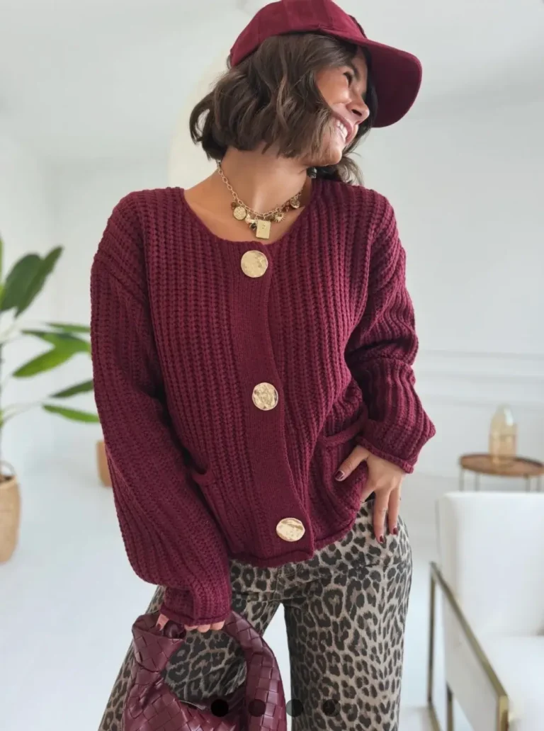 Cardigan Burgundy
