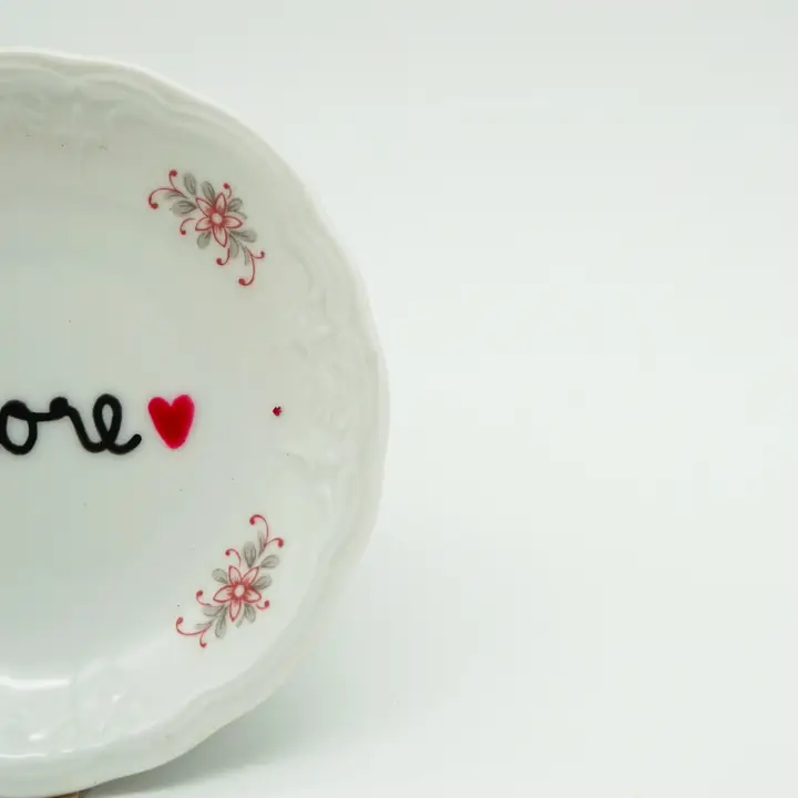Wandbordje Amore Vintage