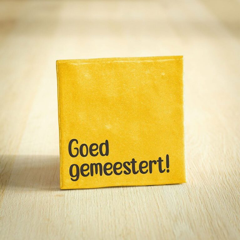 Tegeltje Goed Gemeestert