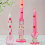 Dinerkaars Smiley Pink