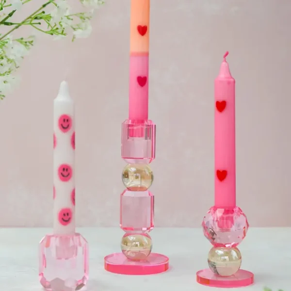 Dinerkaars Smiley Pink