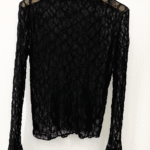 Lace Top Zwart