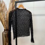 Lace Top Zwart