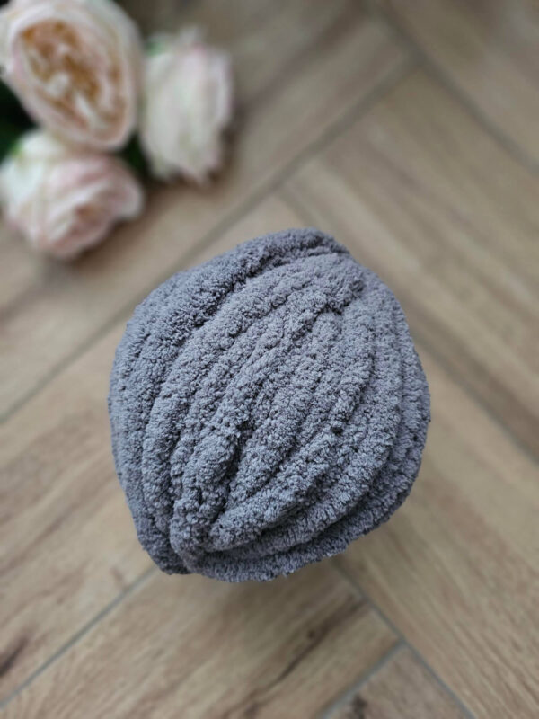 chunky wol donker grijs