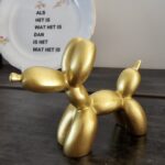Ballonhondje Goud