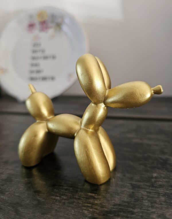 Ballonhondje Goud