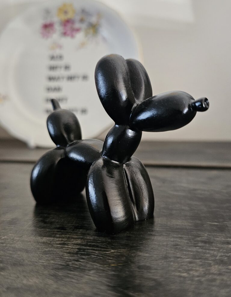 Ballonhondje Zwart