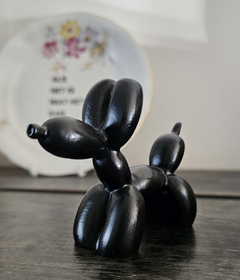 Ballonhondje Zwart