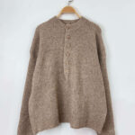 Knitted Button Sweater – Bruin