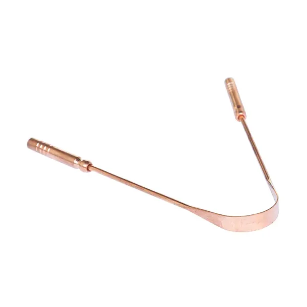 Koperen Tongschraper