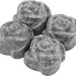 Organza Zakje met Amberblokjes Roos