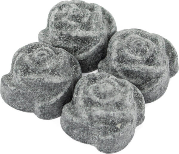 Organza Zakje met Amberblokjes Roos