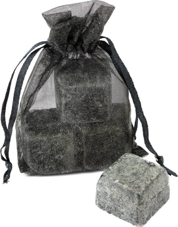 Organza Zakje met Mini Amberblokjes