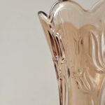 Glazen Vaas met Tulpen Patroon