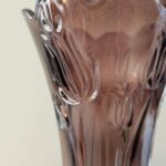 Glazen Vaas met Tulpen Patroon – Donker –