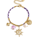 Boho Charm Armband – Zon & Geluk