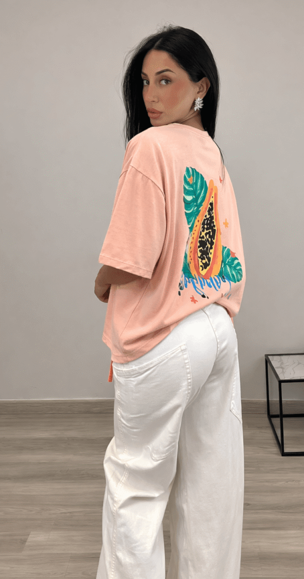 T-shirt Papaya