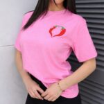 T-shirt Spicy Love – Roze