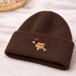 Teckel Beanie – Bruin