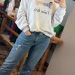 Teckel Trui – “Je t’aime Paris” Grijs