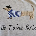 Teckel Trui J Taime Paris