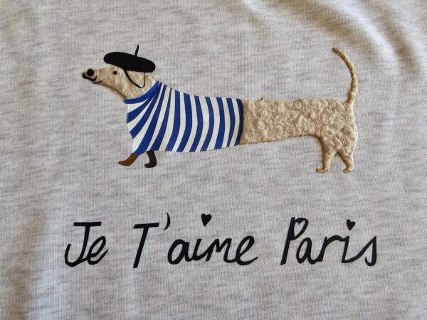 Teckel Trui J Taime Paris