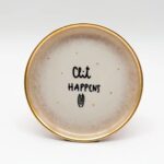 Vintage Wandbordje – “Clit Happens”
