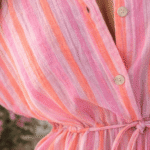 Overhemdjurk katoenen mousseline