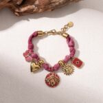 Bohemian Charm Armband Roze