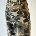 Camo Wide Leg Jeans