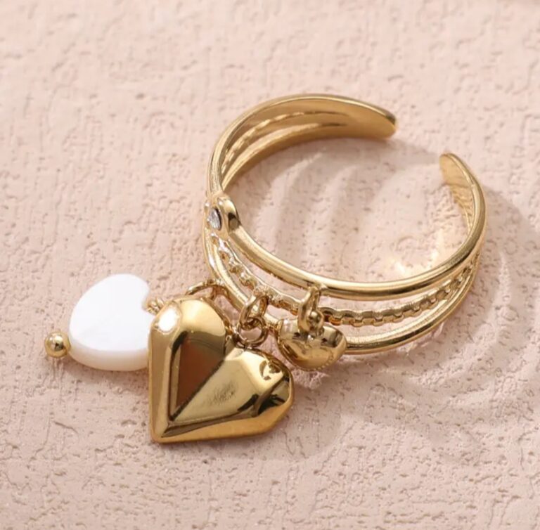 Hartjes Ring Goud