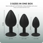 Siliconen Anaalplug Set