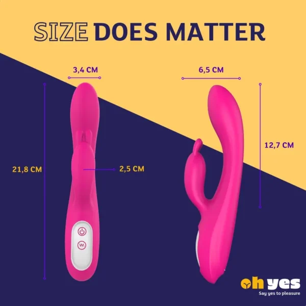 Verwarmende Rabbit Vibrator