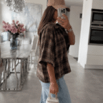 Oversized Cropped Blouse Ruit