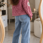 Sweater Streep Roze