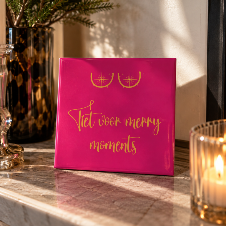 Tegeltje ‘Tiet voor Merry Moments’