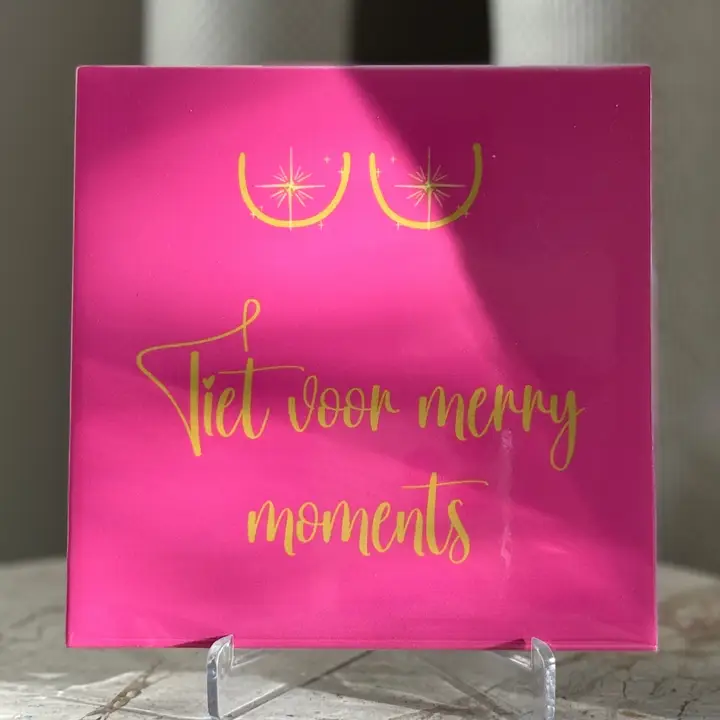 Tegeltje ‘Tiet voor Merry Moments’