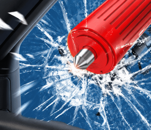 2-in-1 Noodhamer & Gordelsnijder – Sleutelhanger