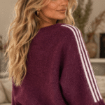 AMOUR Sweater – Burgundy